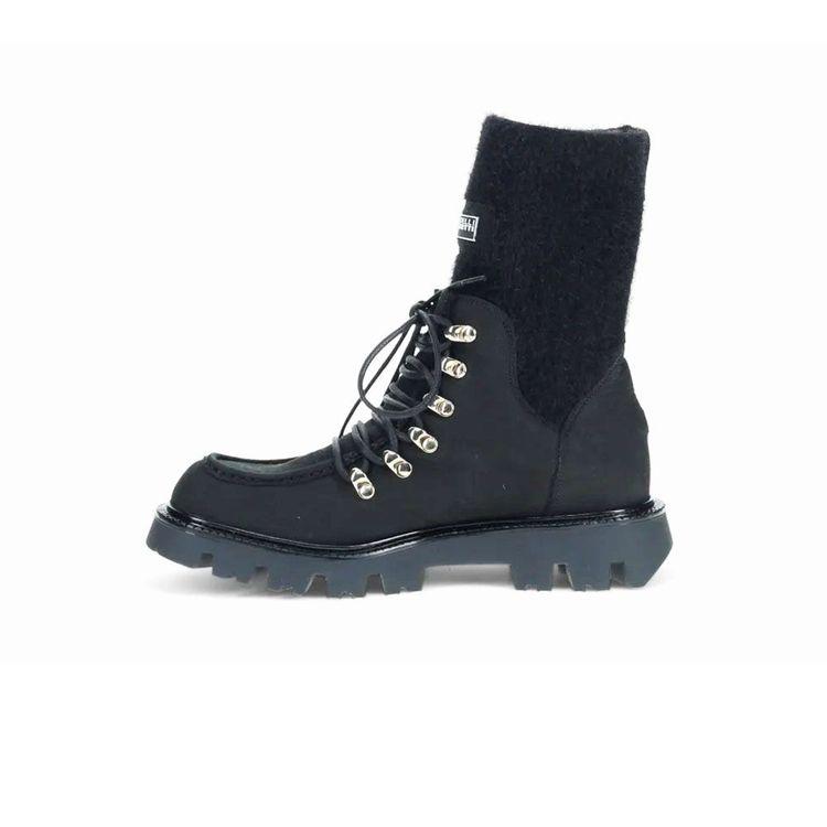 FRATELLI ROSSETTI crne ženske polučizme od brušene kože