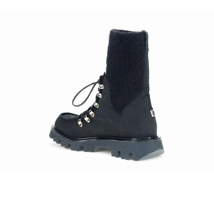 FRATELLI ROSSETTI crne ženske polučizme od brušene kože