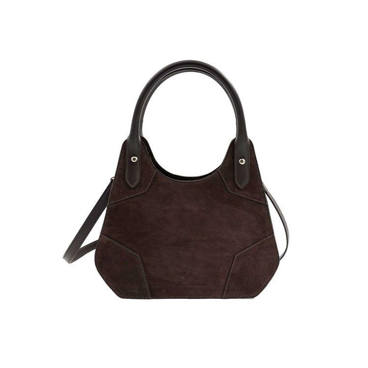 FRATELLI ROSSETTI Emma braon ženska tašna od brušene kože