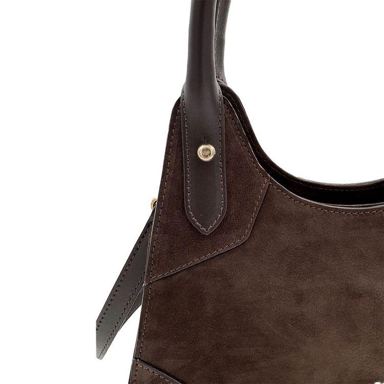 FRATELLI ROSSETTI Emma braon ženska tašna od brušene kože