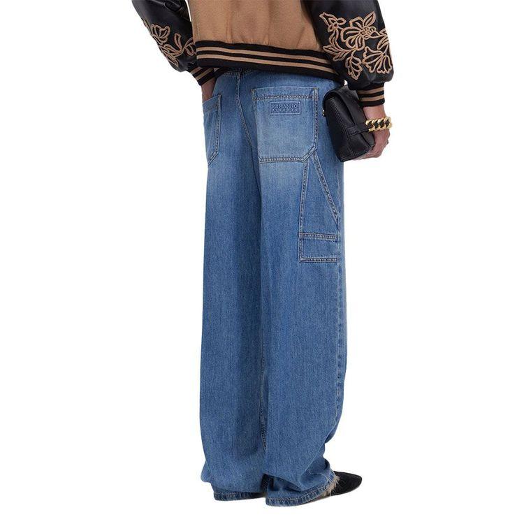 ERMANNO SCERVINO denim ženske farmerice sa podesivim pojasom