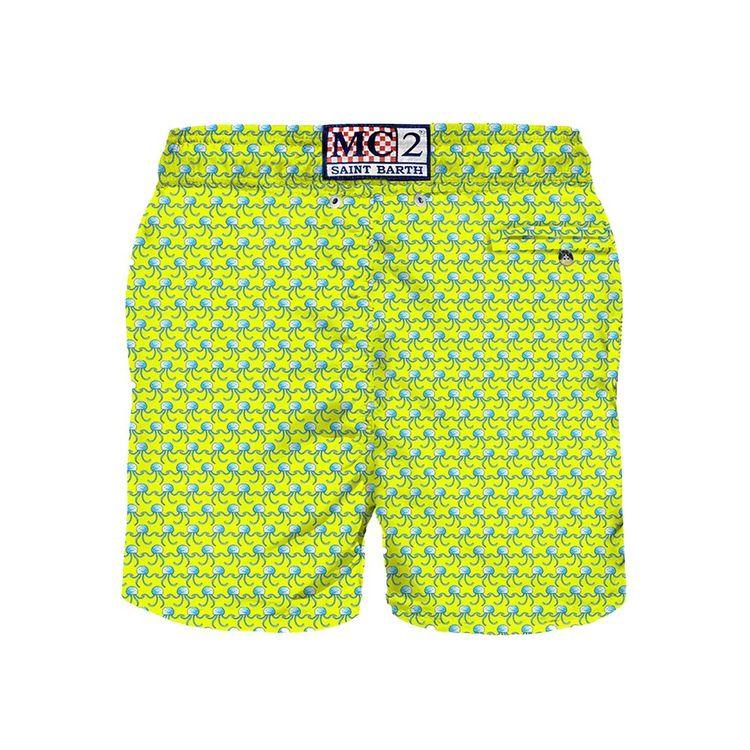 MC2 SAINT BARTH fluo-zeleni muški šorts