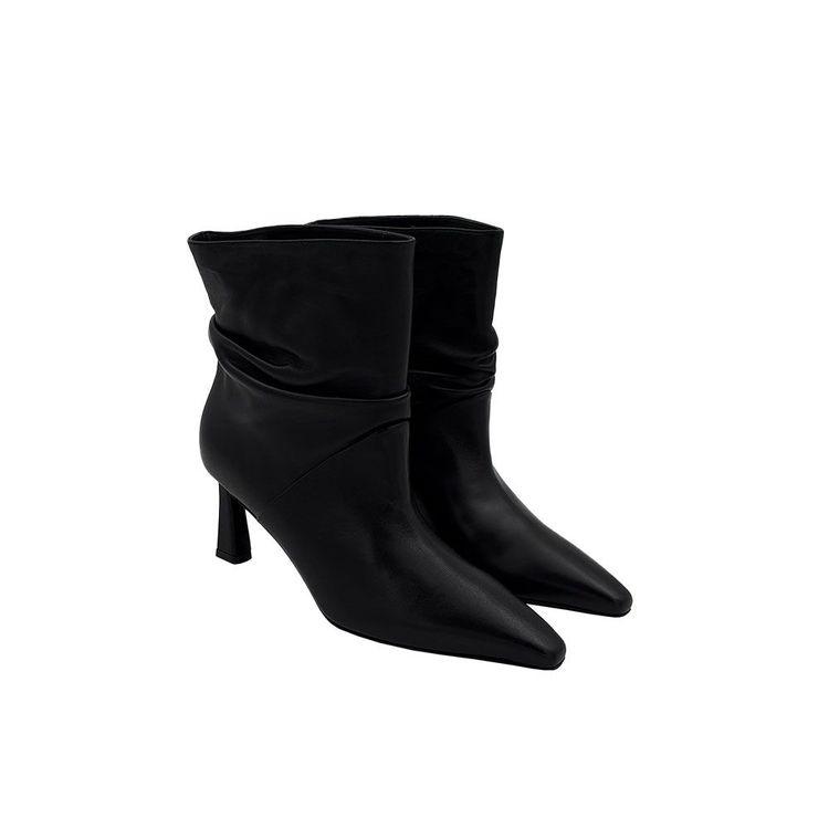 POLLINI crne ženske namrskane polučizme