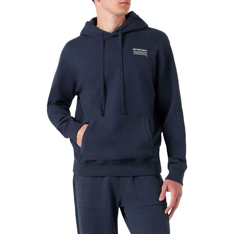 MC2 SAINT BARTH teget muški duks sa kapuljačom