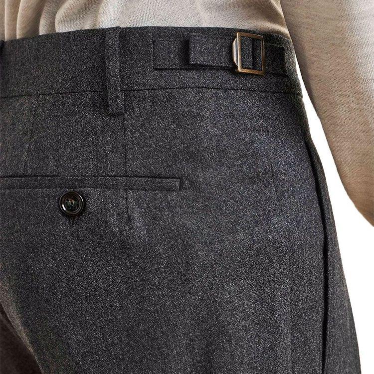 BERWICH tamno sive muške retrolong pantalone