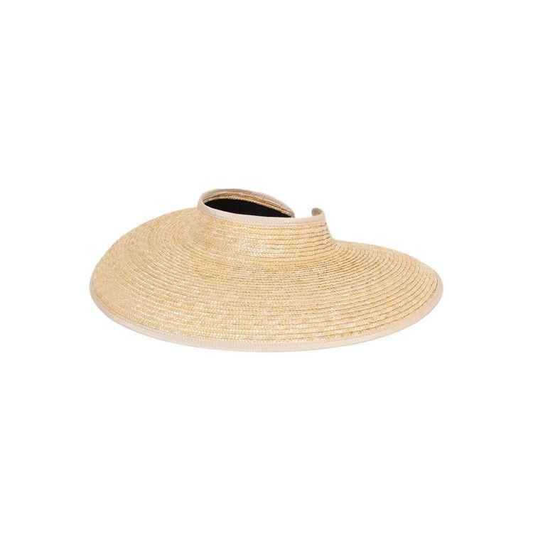 BORSALINO Sunny bež ženski vizir