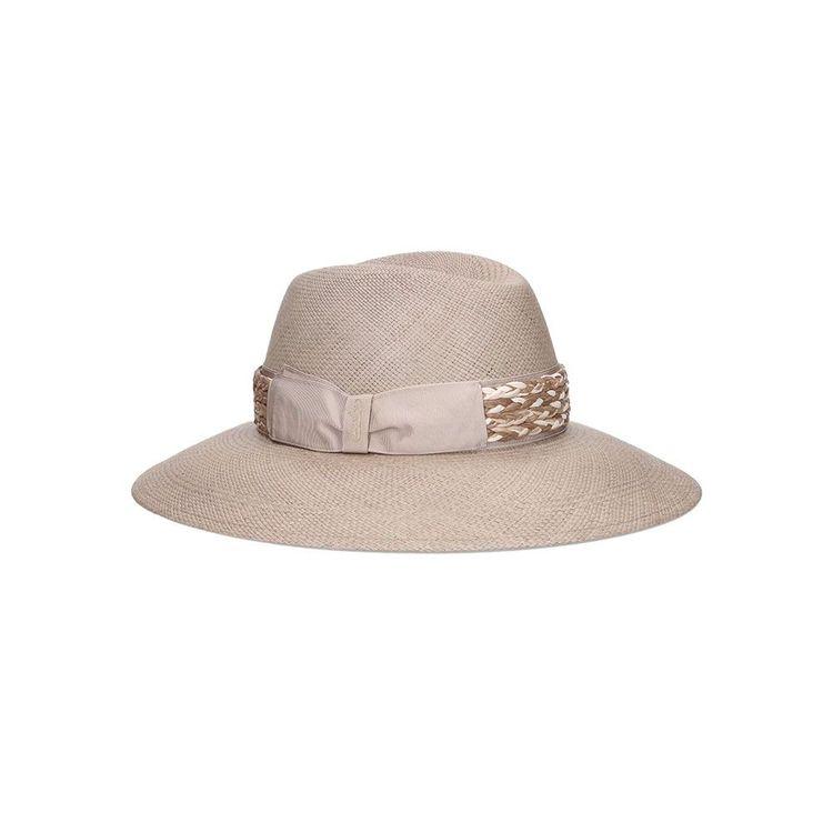 BORSALINO Vera Panama bež šešir