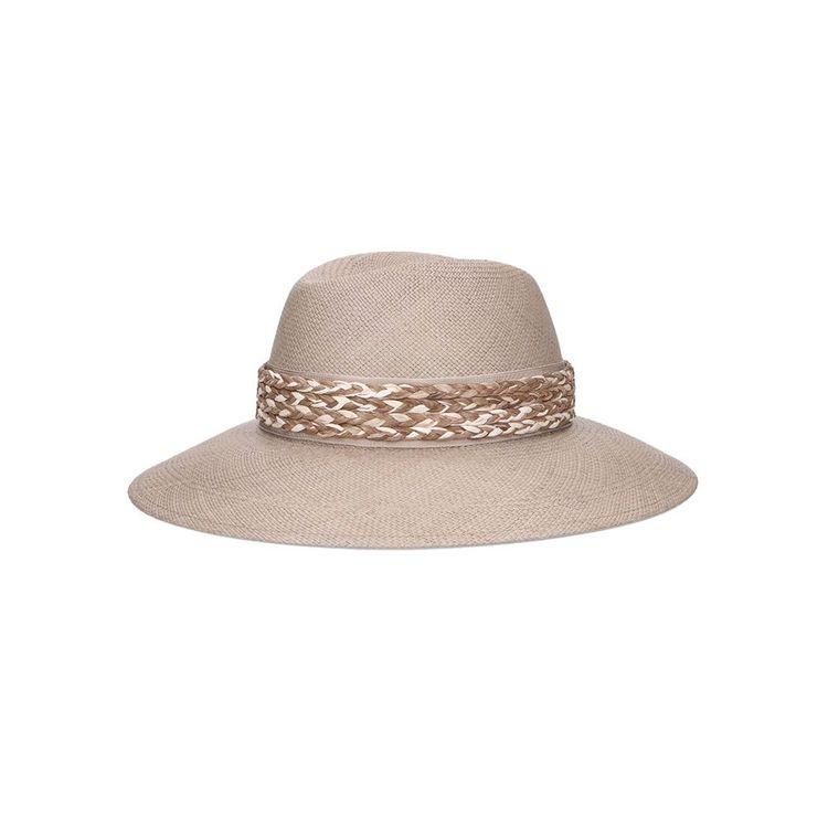 BORSALINO Vera Panama bež šešir