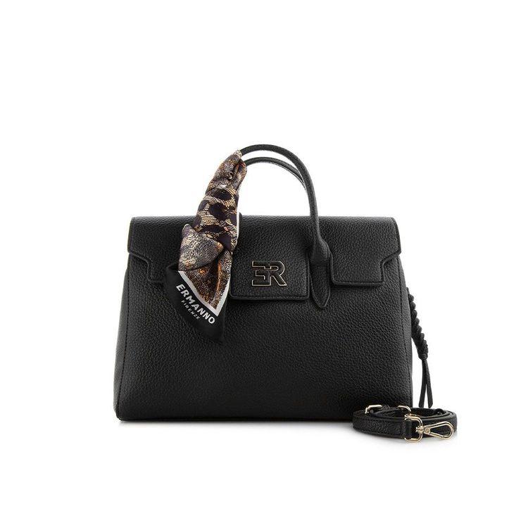ERMANO SCERVINO crna ženska tašna na preklop