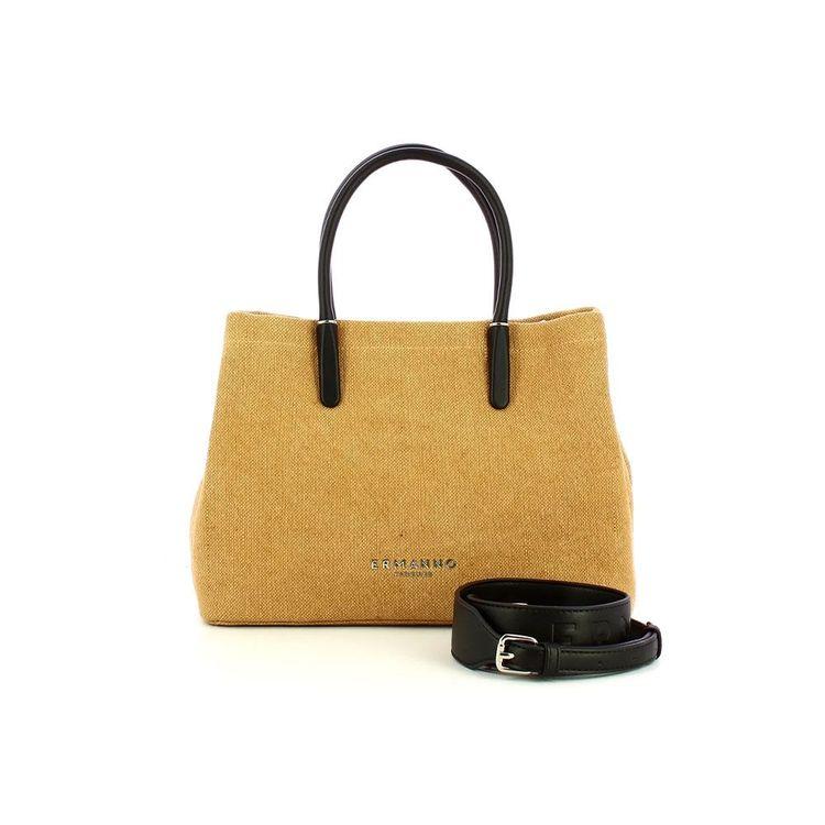 ERMANNO SCERVINO Ada natural ženska tote veća tašna