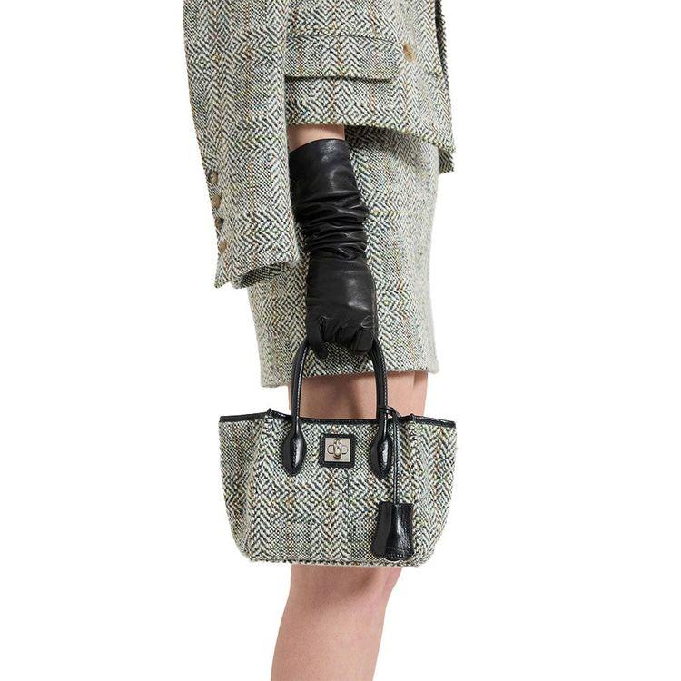 ERMANNO SCERVINO Mini Maggie siva ženska tašna
