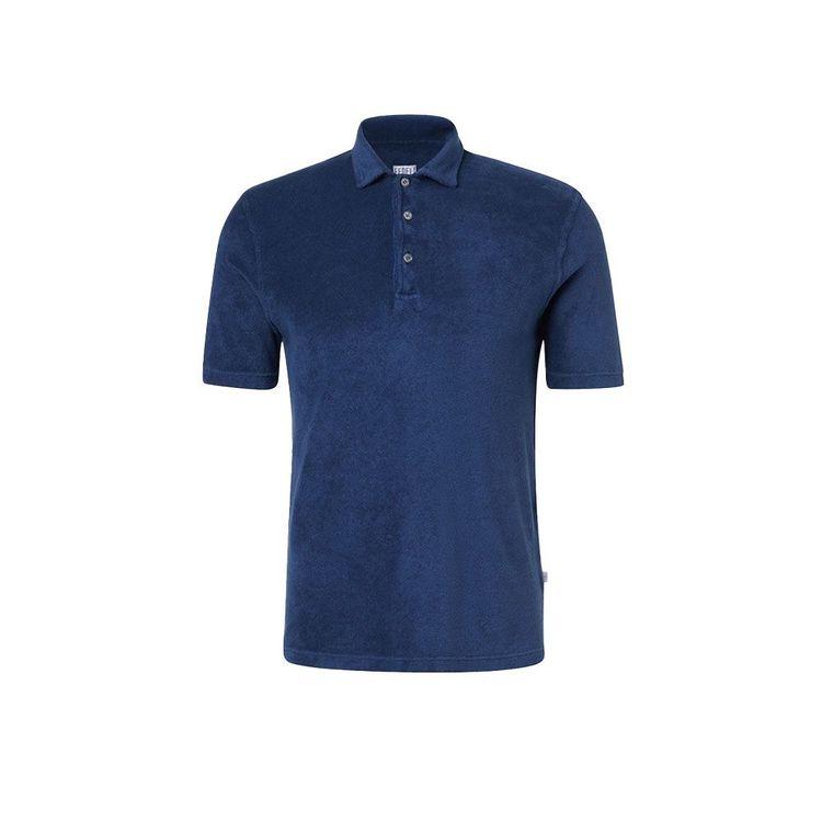 FEDELI indigo plava polo muška majica