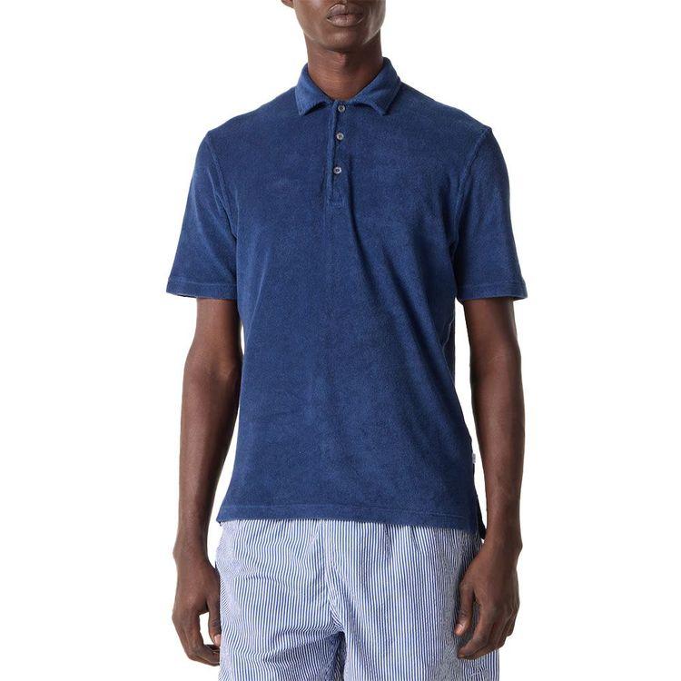 FEDELI indigo plava polo muška majica