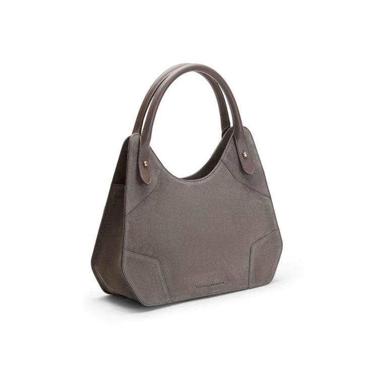FRATELLI ROSSETTI Emma siva ženska tašna od brušene kože