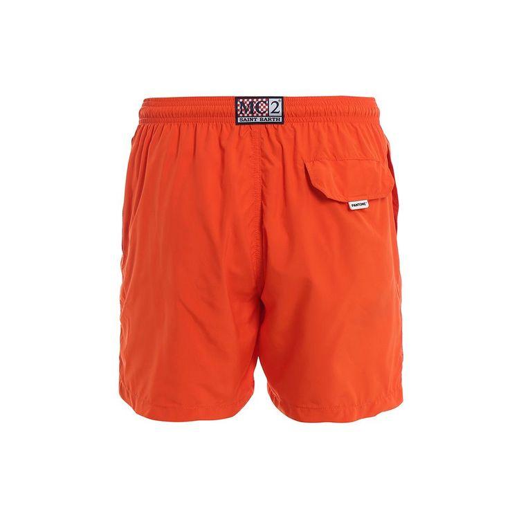 MC2 SAINT BARTH Pantone narandžasti muški šorts