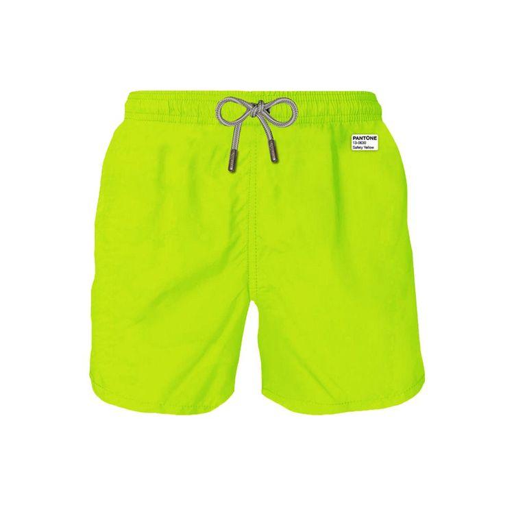 MC2 SAINT BARTH Pantone fluo žuti muški šorts
