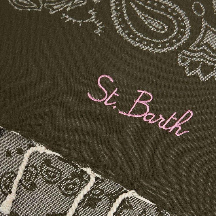 MC2 SAINT BARTH maslinasti peškir sa bandana printom