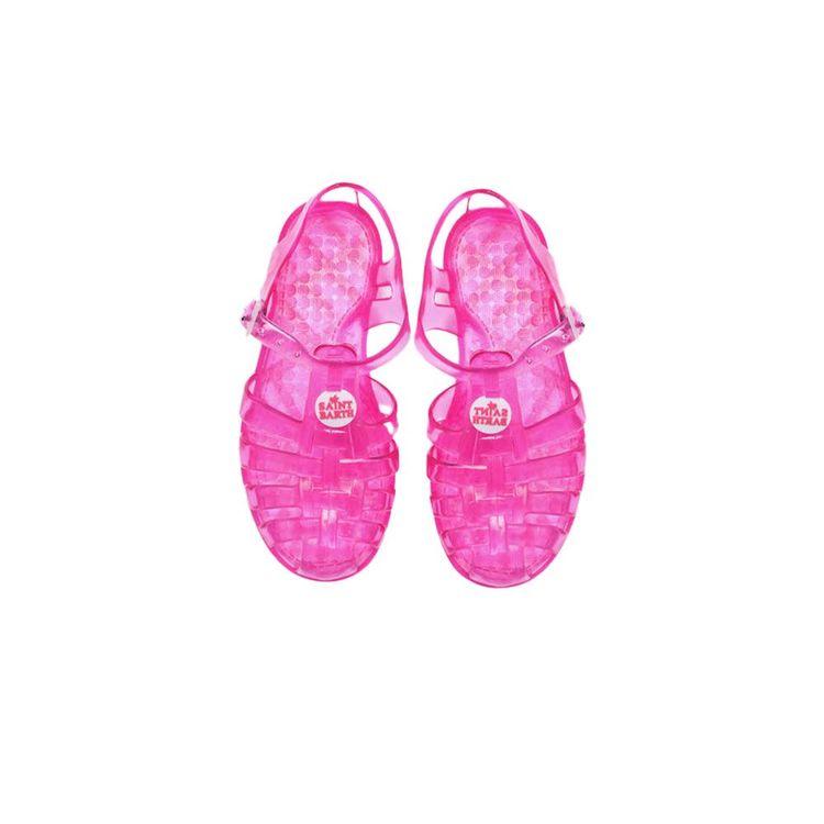 MC2 SAINT BARTH roze gumene sandale