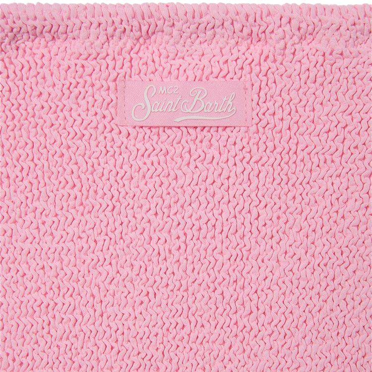 MC2 SAINT BARTH Baker crinkle roze dječiji kupaći