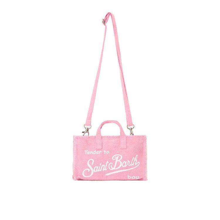 MC2 SAINT BARTH Phone Bag roza lanena tašna