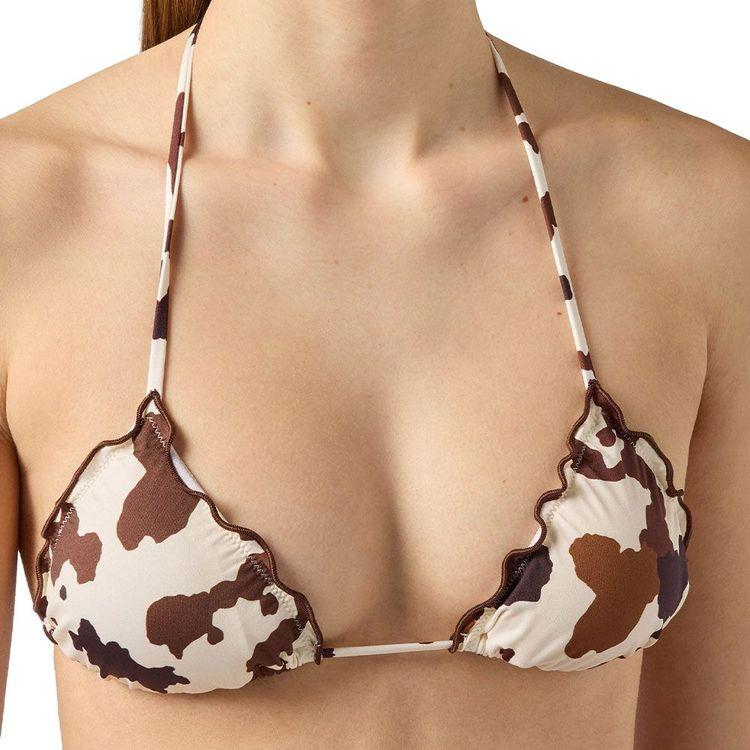 MC2 SAINT BARTH bež ženski kupaći sa cow printom