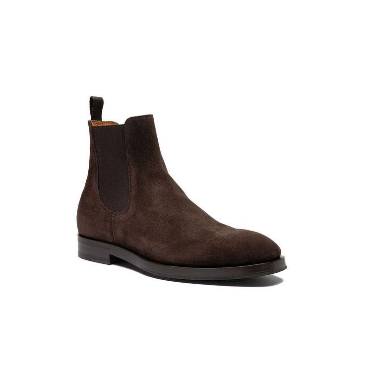 OFFICINE CREATIVE Ortega 003 braon muške polučizme od antilopa