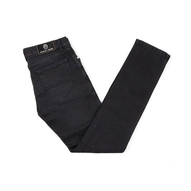 RICHARD J BROWN crne muške farmerice