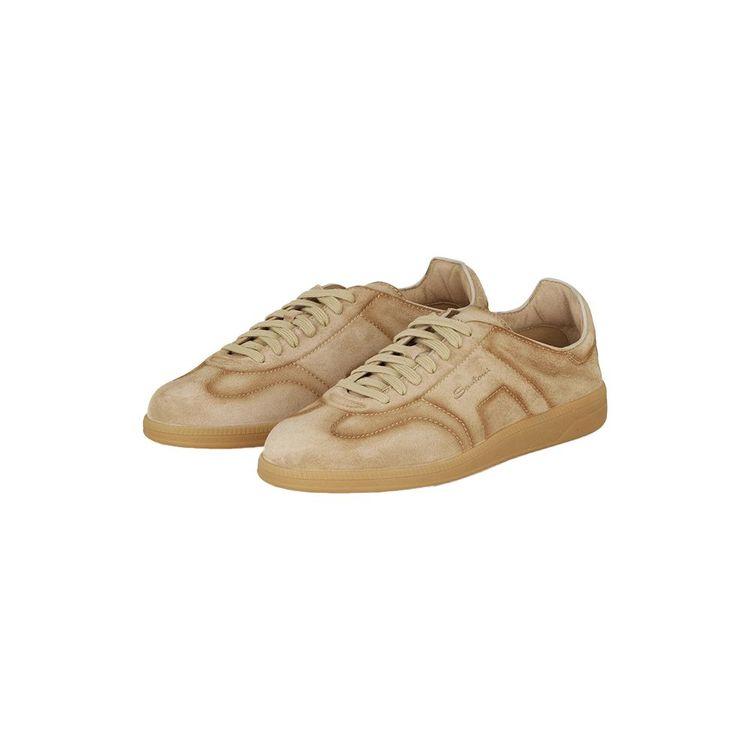 SANTONI Double Buckle Oly tamno bež muške patike