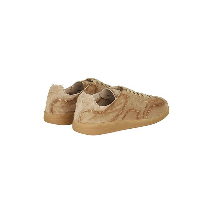 SANTONI Double Buckle Oly tamno bež muške patike