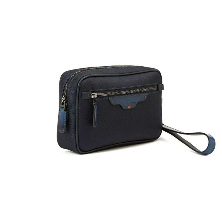 SANTONI teget muška torba