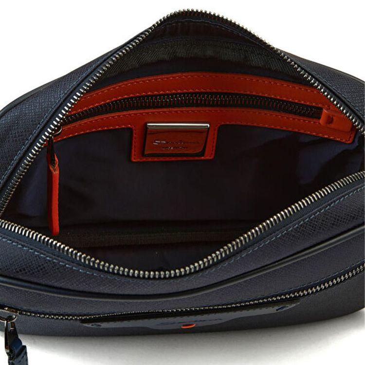 SANTONI teget muška torba