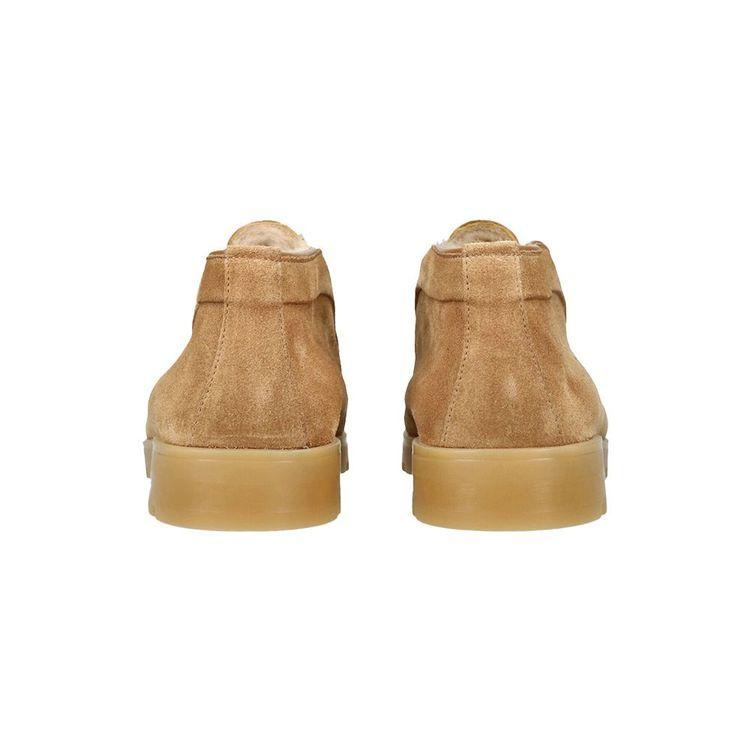 SANTONI oker ženske cipele od prevrnute kože