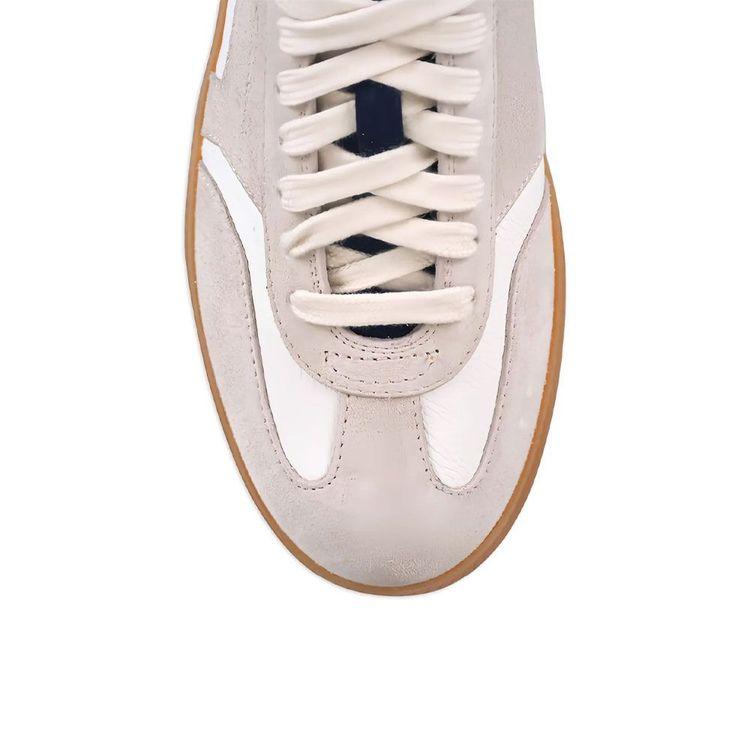 SANTONI bijelo-bež ženske patike sa teget detaljima