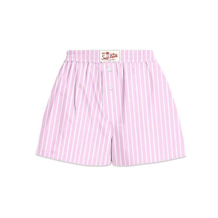 MC2 SAINT BARTH rozi prugasti dječiji šorts