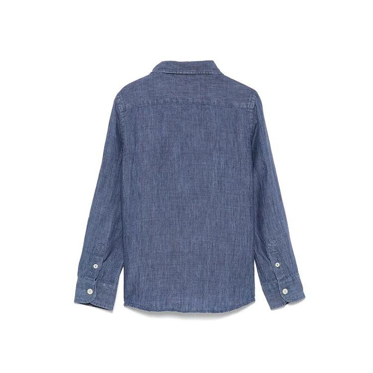 MC2 SAINT BARTH denim lanena dječija košulja