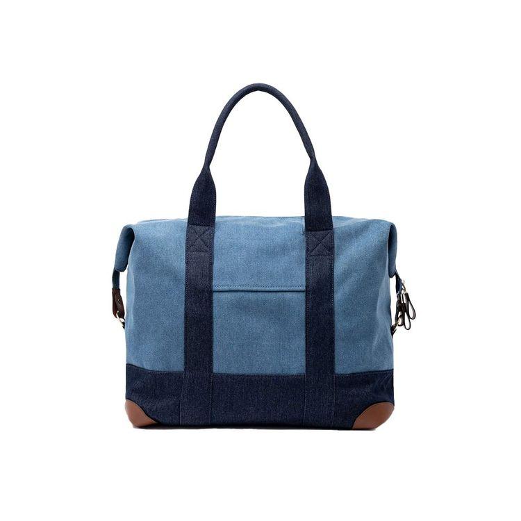 MC2 SAINT BARTH denim-teget putna torba