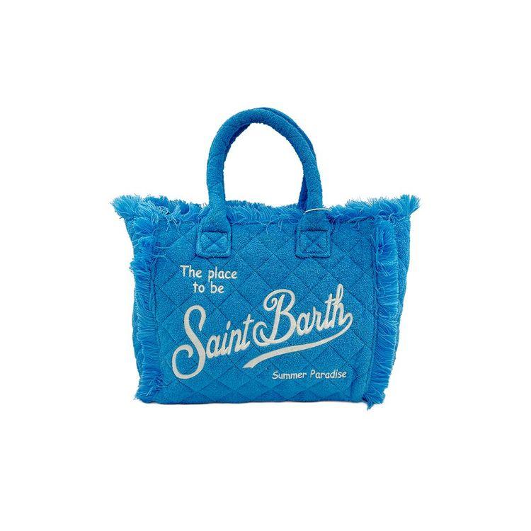 MC2 SAINT BARTH Vanity plava ženska torba od frotira