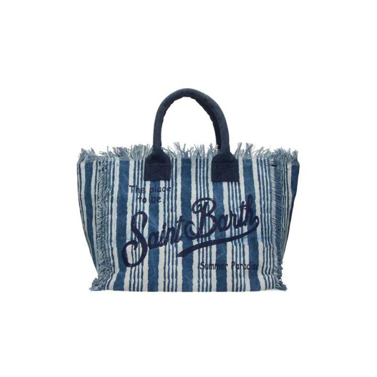 MC2 SAINT BARTH Vanity sivo-denim ženska torba