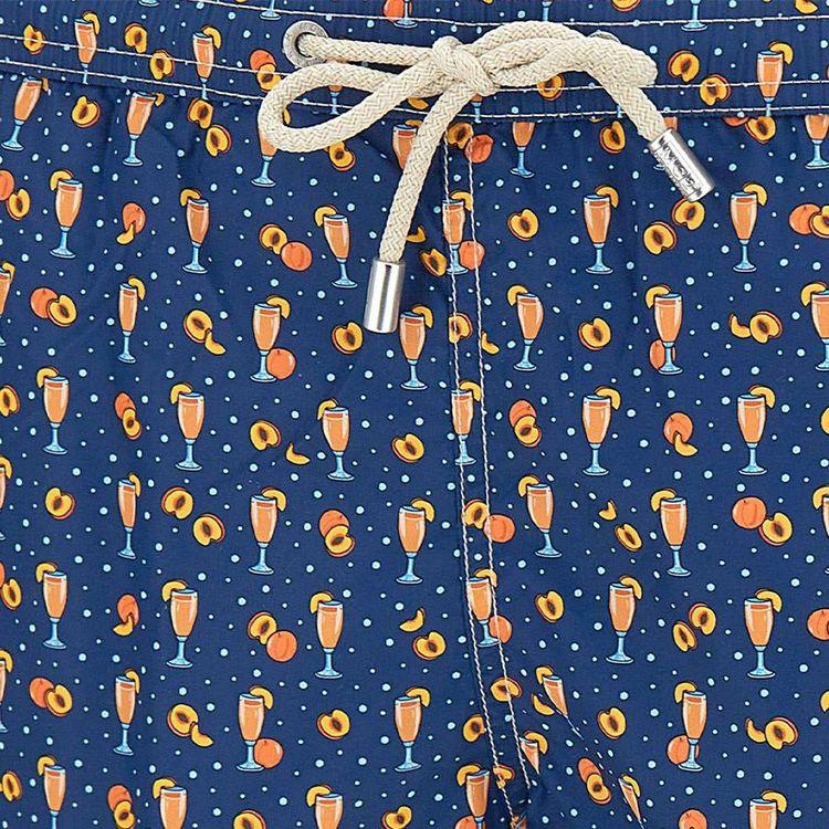 MC2 SAINT BARTH Bellini teget muški šorts