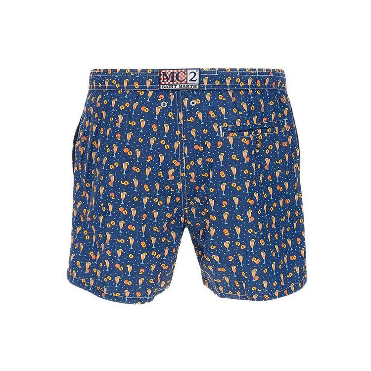 MC2 SAINT BARTH Bellini teget muški šorts
