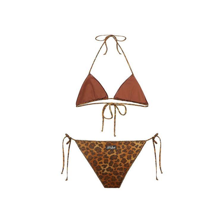 MC2 SAINT BARTH bron kupaći sa leopard printom
