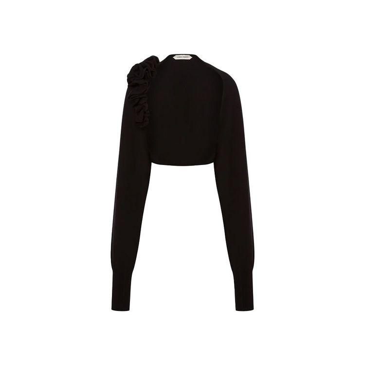 ALBERTA FERRETTI crni ženski bolero