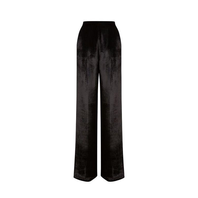 ALBERTA FERRETTI crne ženske pantalone
