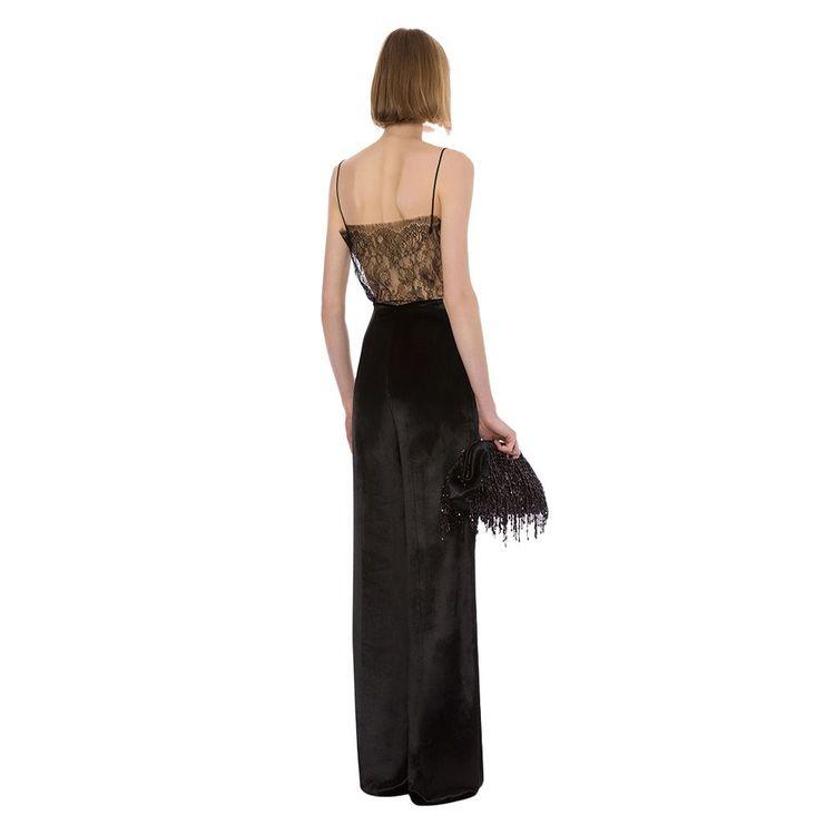 ALBERTA FERRETTI crne ženske pantalone