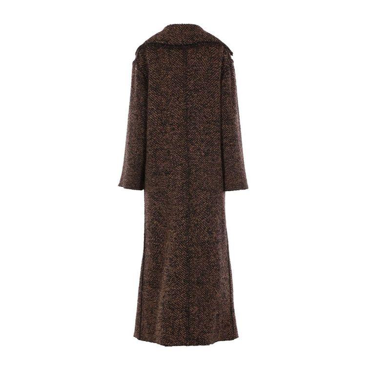 ALBERTA FERRETTI braon ženski kaput 