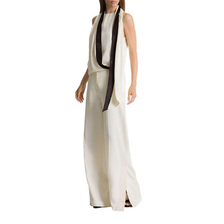 ALBERTA FERRETTI mliječno bijela ženska bluza