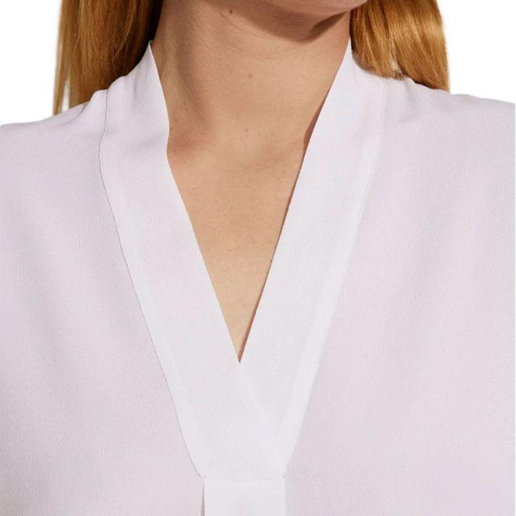 ANTONELLI bijela svilena ženska bluza 