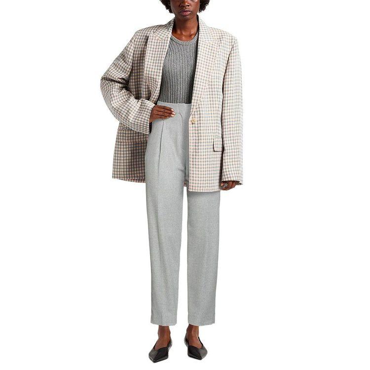 ANTONELLI svijetlo sive ženske pantalone