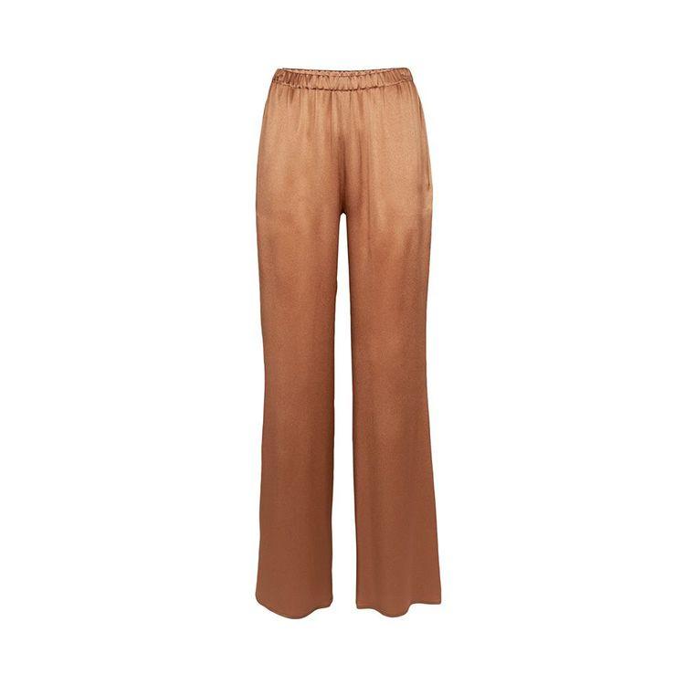 ANTONELLI braon zlatne ženske pantalone