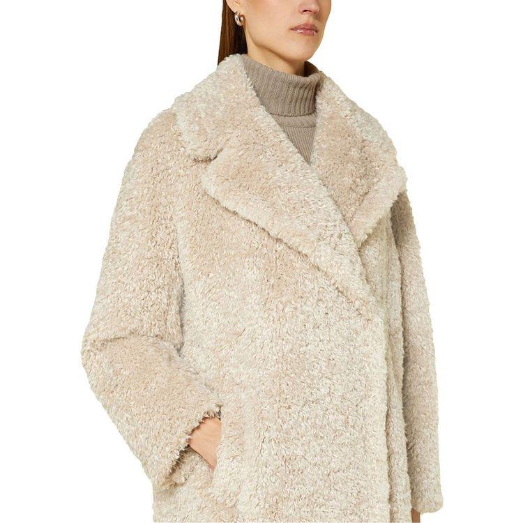 ANTONELLI bež teddy ženski kaput 
